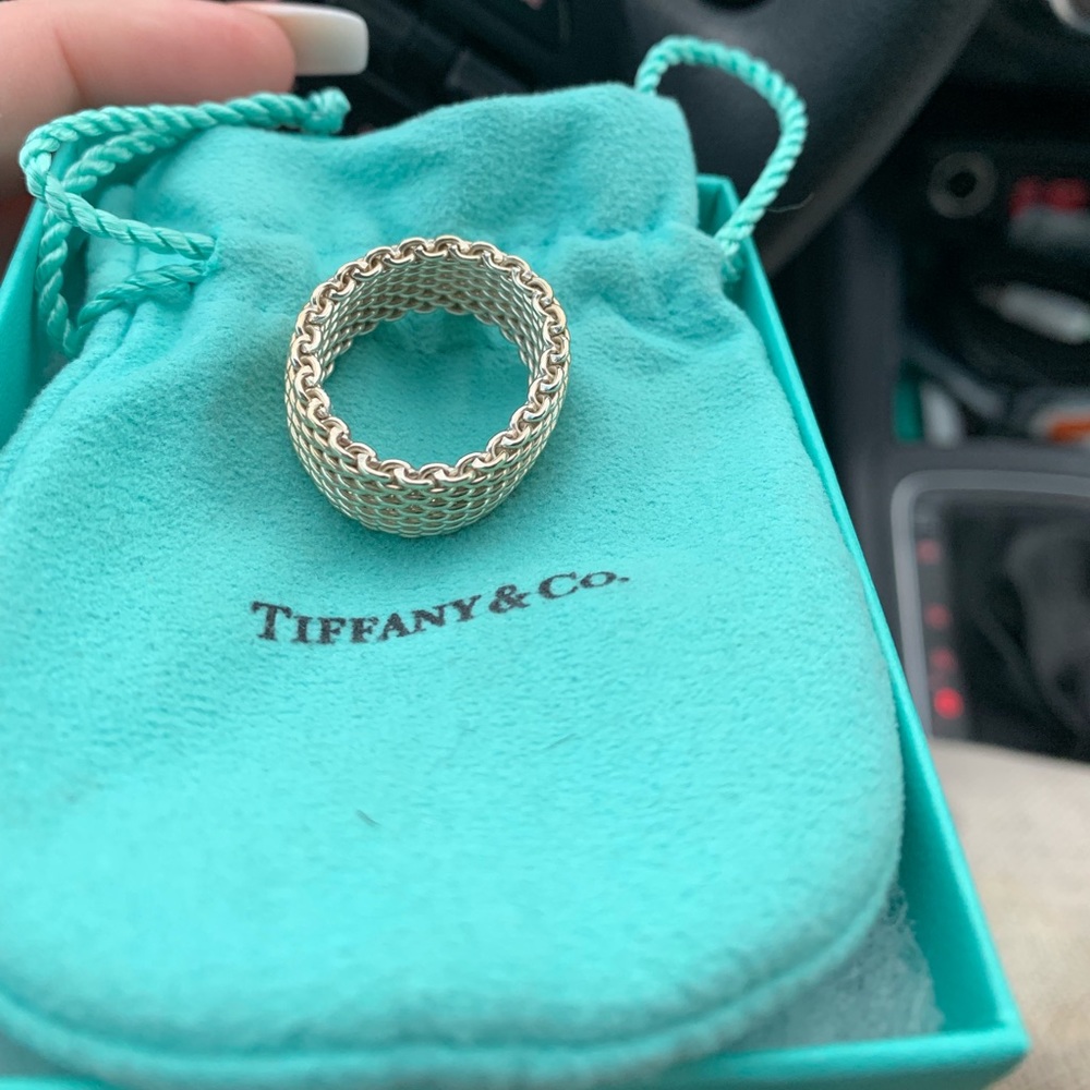 Mesh Tiffany ring